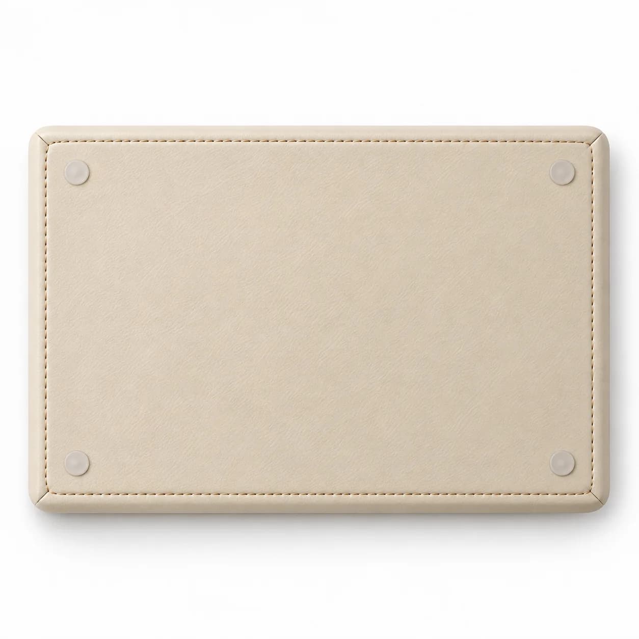 Rectangular Leather Amenity Tray 25x18 cm