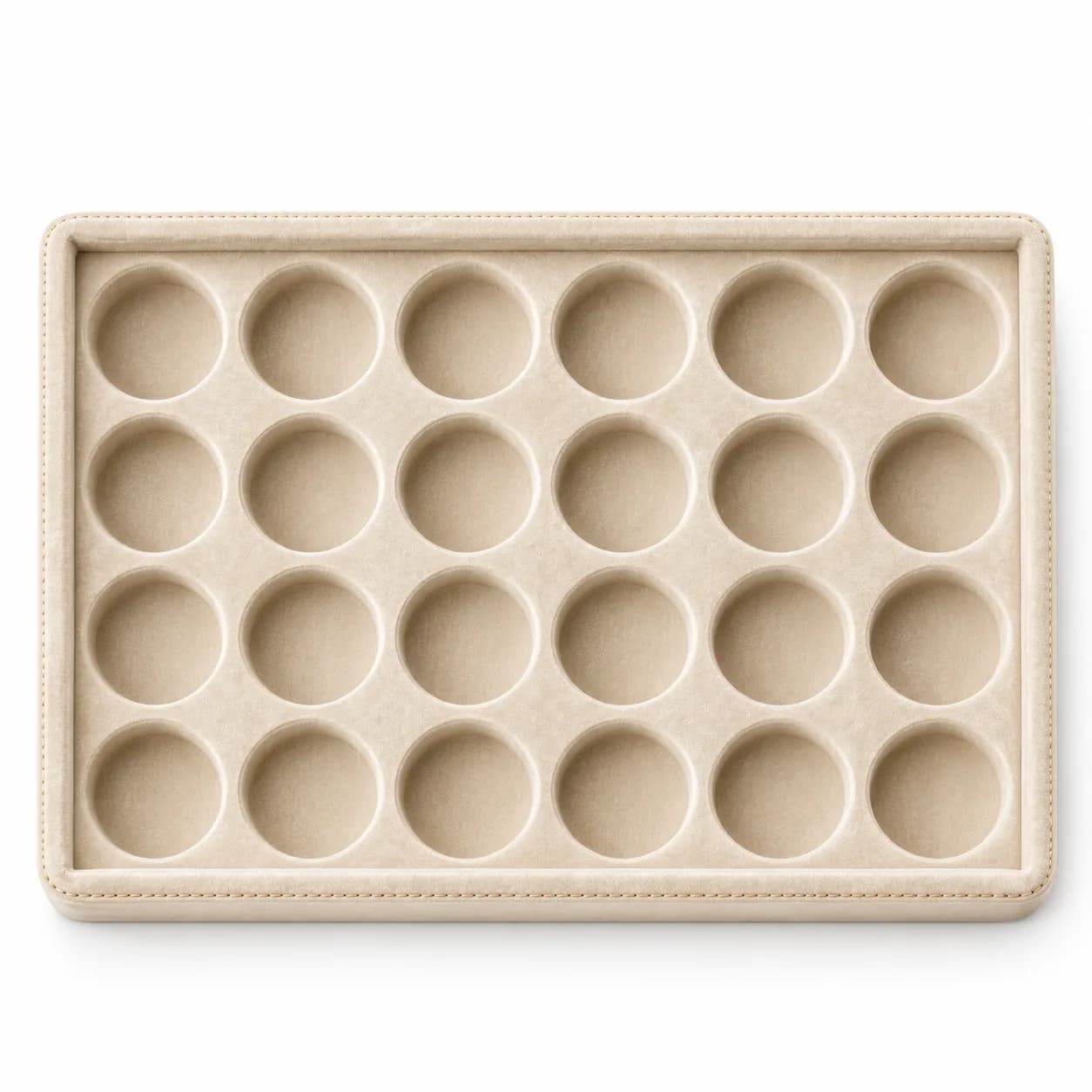 24 Slot Tie Drawer Organizer