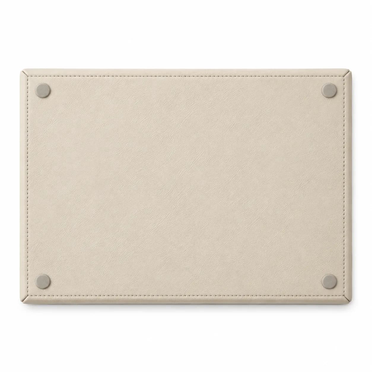 Rectangular Leather Serving Tray 40x30 cm