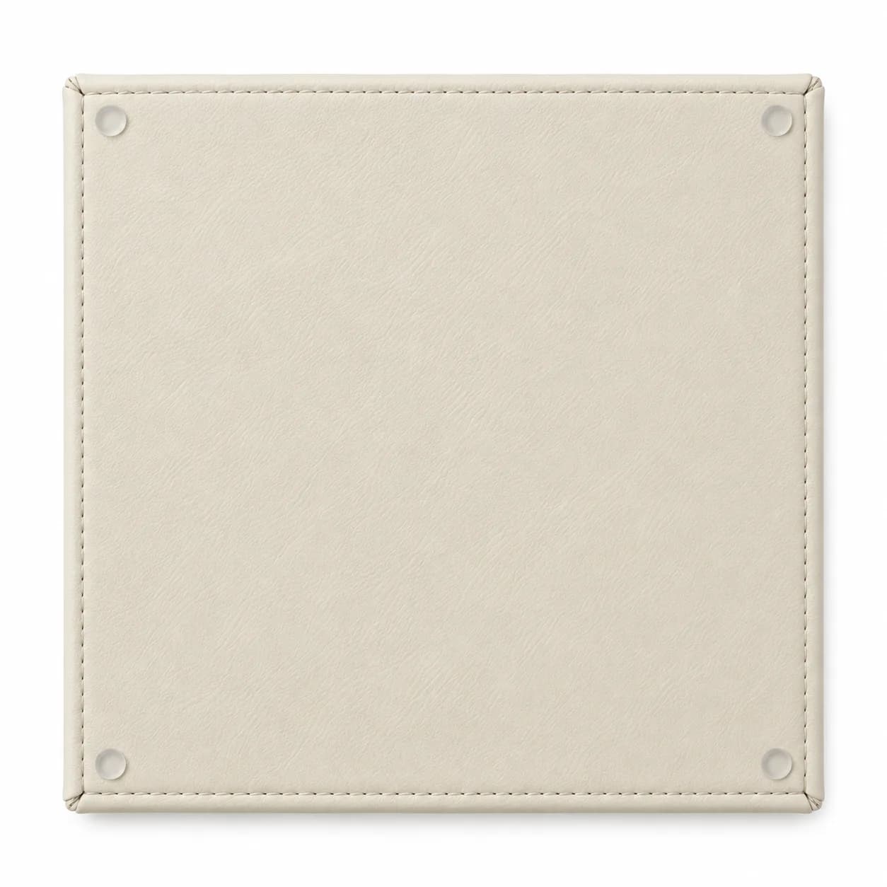 ถาดเสิร์ฟหุ้มหนัง ทรงจัตุรัส 30x30 ซม.