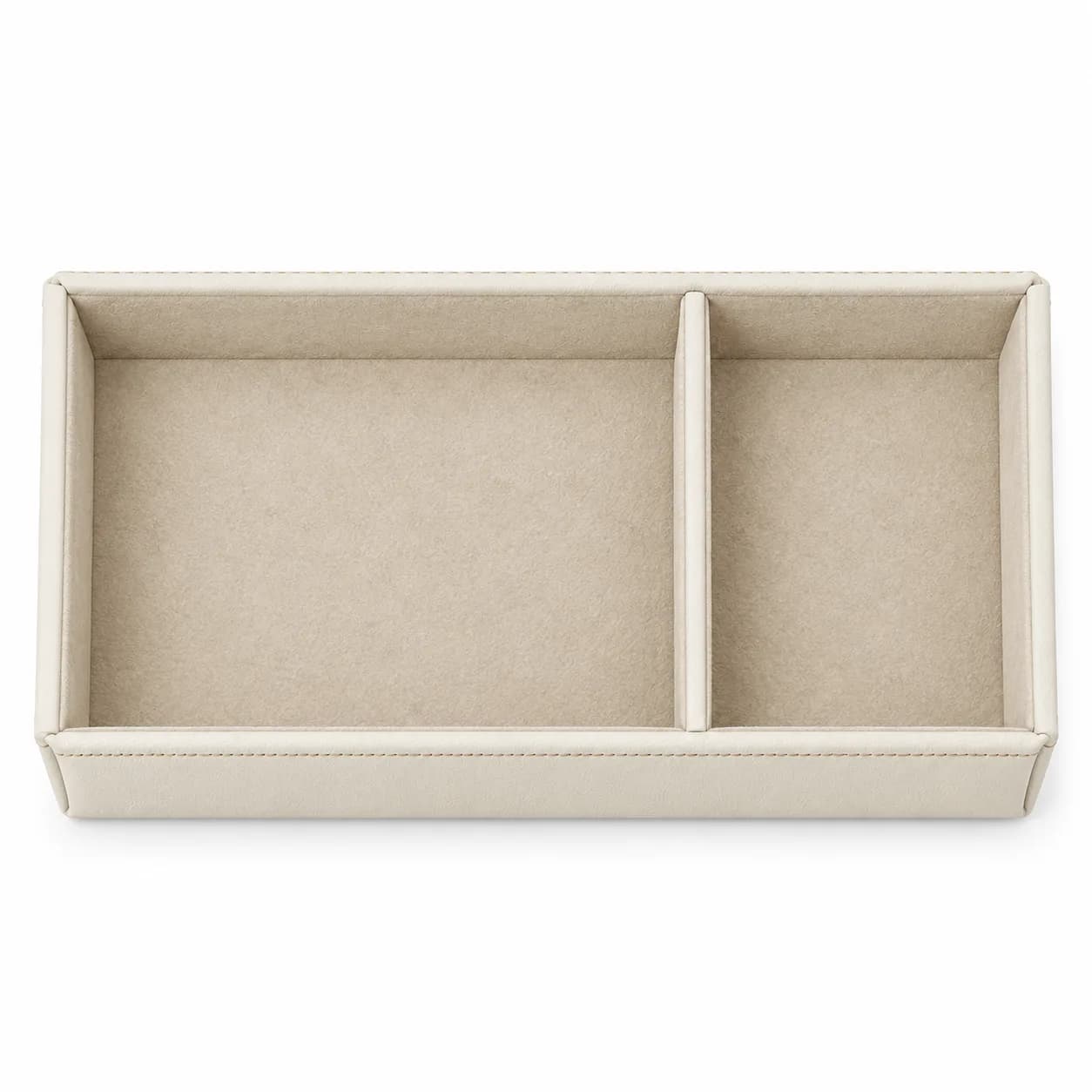 Two Compartment Valet Tray, Keys and Coins