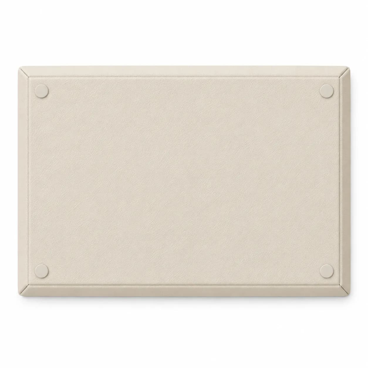 Stackable Leather Serving Trays, Set of 6