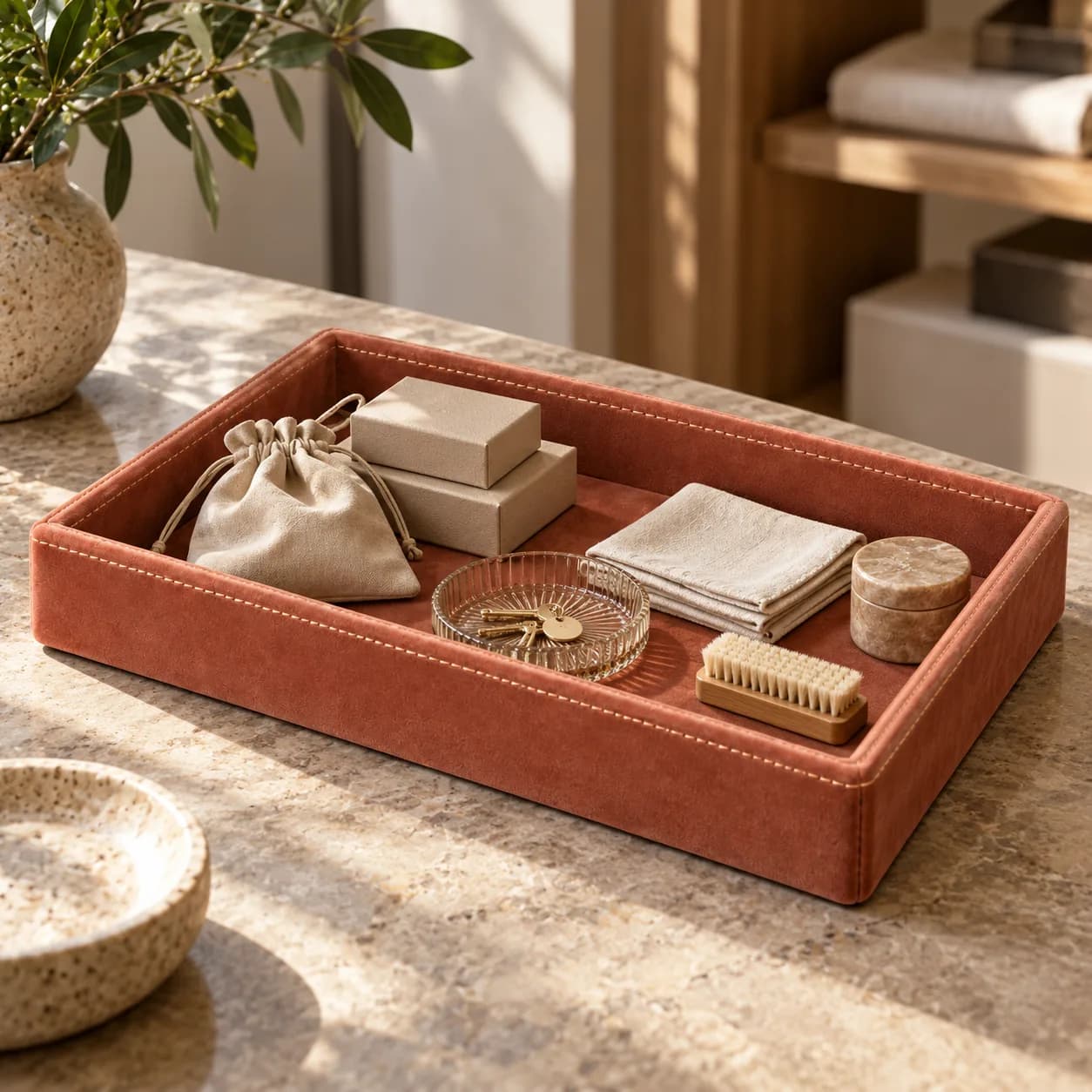 Stackable Display Trays for Stockroom, Set of 8